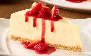 Sicilian Cheesecake with Strawberry Topping V