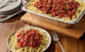 Spaghetti with Meat Sauce Serves 4 – 6