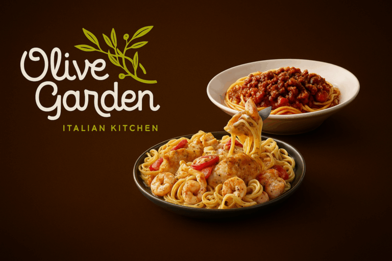 Olive Garden Menu with prices 2025 2